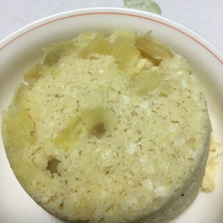林檎と薩摩芋の豆腐おから蒸しパン